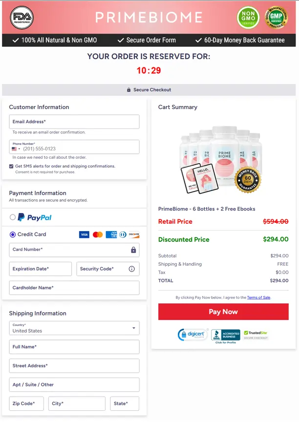 primebiome-order-page