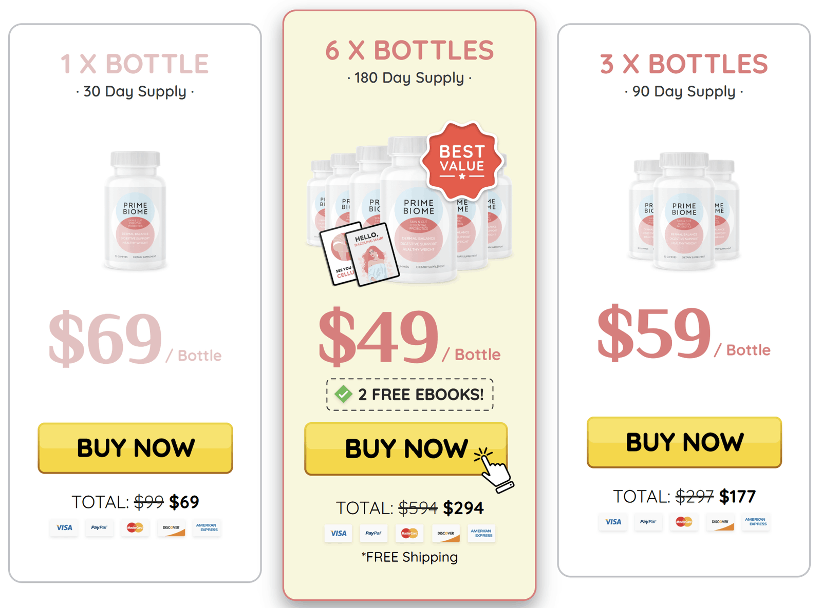 primebiome-pricing-table